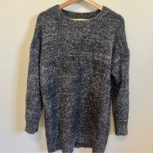 Anthropologie Eyelash‎ shimmer Sweater Tunic Dress Holiday Size XS